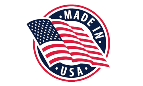 Made in the USA following quality manufacturing standards